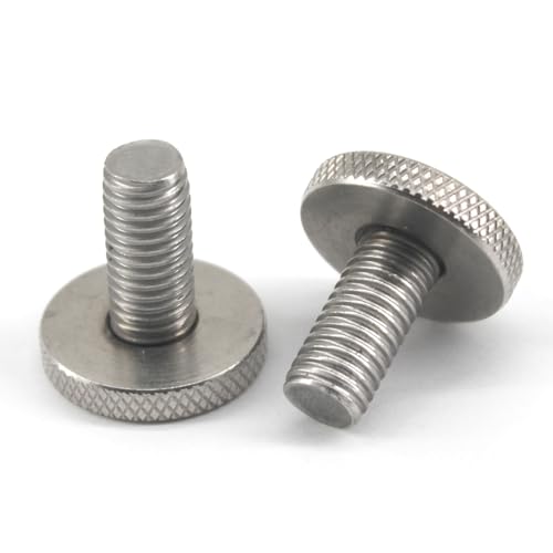 (20 Stück) M4x30mm Rändelschrauben 304 Edelstahl Schrauben von SeeRaphee