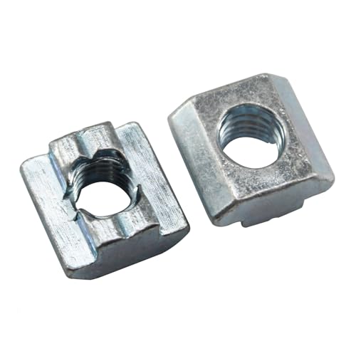 4040 M4 Gleit-T-Muttern, Kohlenstoffstahl, metrisches Gewinde, Hammerkopf, T-Nutmutter für Aluminium-Extrusionsprofile, 20 Stück 4040 M4 Gleit-T-Muttern, Kohlenstoffstahl, metrisches Gewinde, Hammerkopf, T-Nutmutter für Aluminium-Extrusionsprofile, 20 Stück von SeeRaphee