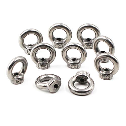 M3 Ring Form Lifting Eye 304 Edelstahl Gewinde Nut Verschluss-25 Pack M3 Ring Form Lifting Eye 304 Edelstahl Gewinde Nut Verschluss-25 Pack von SeeRaphee