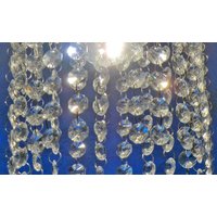 14 Mm Kronleuchter Tropfen Licht Restauration Teile Glaskristalle Tröpfchen Perlen Weihnachtsbaum Hochzeitsdekoration 2 M Yard Vintage Girlande von SeearLights