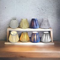Plüsch Luxus 6 "Durchmesser Kerze Lampenschirm Kronleuchter Leuchte Oder Wandleuchte Clip An Glühbirne Glühbirnenschirm Plissee Seide Pre 2000 Retro Plüsch Luxus 6 "Durchmesser Kerze Lampenschirm Kronleuchter Leuchte Oder Wandleuchte Clip An Glühbirne Glühbirnenschirm Plissee Seide Pre 2000 Retro von SeearLights