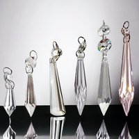 Wahl Von 6 Eiszapfen Torpedo Prismen Kronleuchter Tropfen Glasschliff Perlen Kristalle Antike Christbaumschmuck Tröpfchen Licht Lampenteile von SeearLights