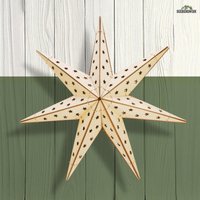 Led Weihnachtsstern Aus Holz Mit Timer | 7-Zackiger Holzstern Batterien Hängestern Für Fensterdeko Indirekte Weihnachtsbeleuchtung Led Weihnachtsstern Aus Holz Mit Timer | 7-Zackiger Holzstern Batterien Hängestern Für Fensterdeko Indirekte Weihnachtsbeleuchtung von Seebergwerk