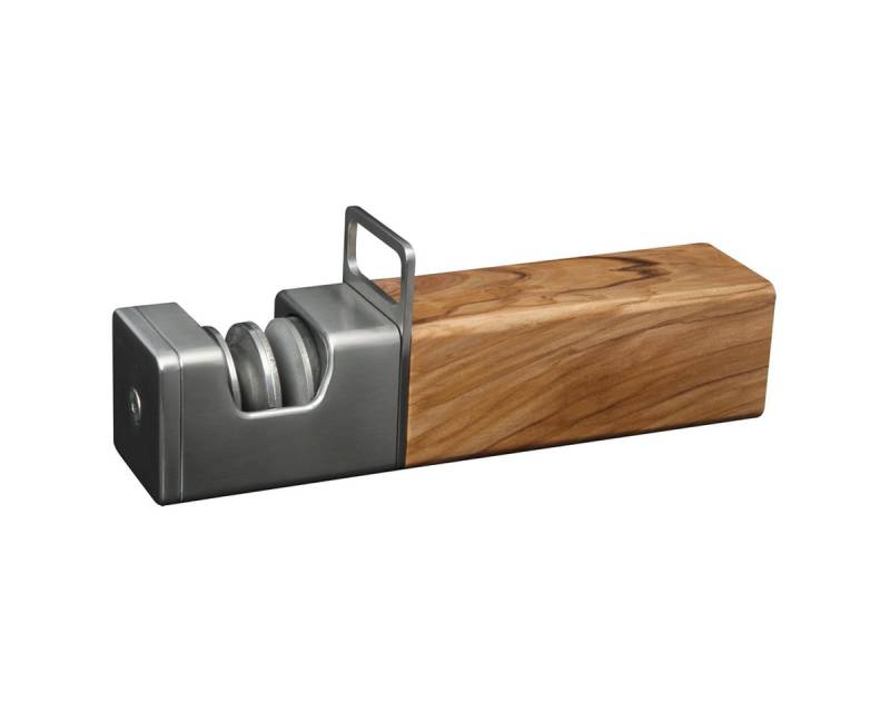 Seecode Brotmesser Seecode Diamant Messerschärfer Edelstahl & Olivenholz - Nass & Troc von Seecode