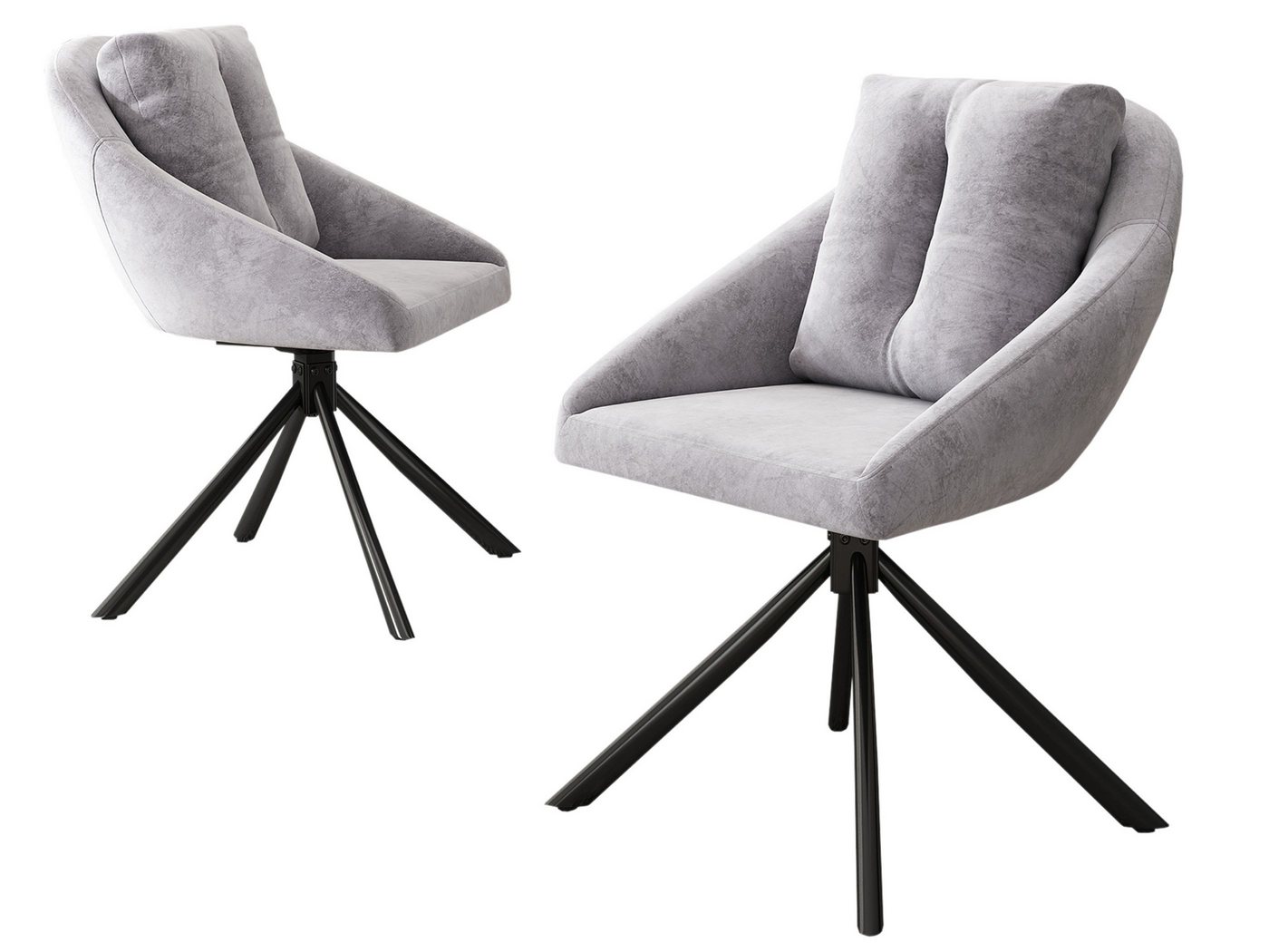 SeedWave Esszimmersessel Samt-Drehstühle 2er Set, mit Hochstützkissen und 360° Drehung, Robust für Esszimmer oder Büro, Ergonomisch SeedWave Esszimmersessel Samt-Drehstühle 2er Set, mit Hochstützkissen und 360° Drehung, Robust für Esszimmer oder Büro, Ergonomisch von SeedWave