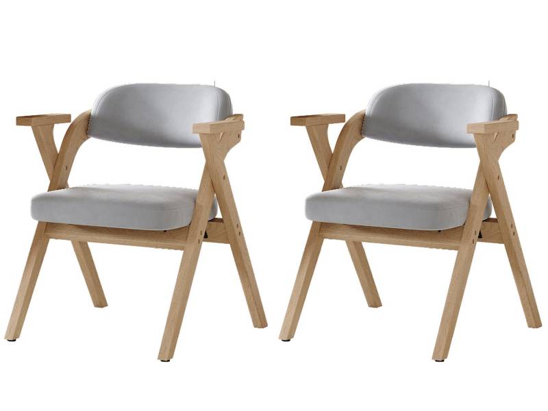 SeedWave Esszimmerstuhl 2er Set Samt Klappstühle mit Massivholzgestell, Gepolstertem Sitz, Dicke Schaumstofffüllung, Füße mit rutschfesten Filzpads SeedWave Esszimmerstuhl 2er Set Samt Klappstühle mit Massivholzgestell, Gepolstertem Sitz, Dicke Schaumstofffüllung, Füße mit rutschfesten Filzpads von SeedWave