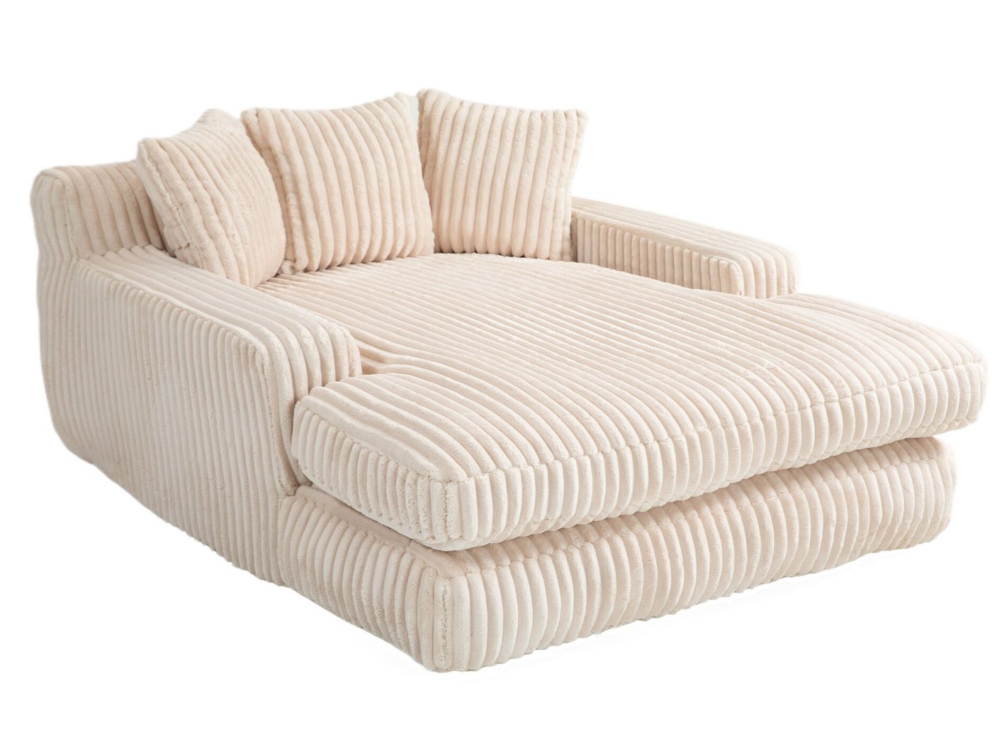 SeedWave Schlafsofa mit 3 Kissen, Cordstoff, Memory Foam Füllung, Ergonomisches Design, Doppelsitzer-Schlafsofa-Form, 150 kg Tragkraft, Ideal für Entspannen SeedWave Schlafsofa mit 3 Kissen, Cordstoff, Memory Foam Füllung, Ergonomisches Design, Doppelsitzer-Schlafsofa-Form, 150 kg Tragkraft, Ideal für Entspannen von SeedWave