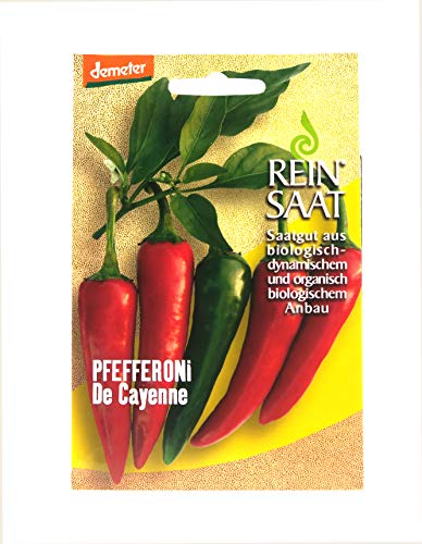 Seedeo® Peperoni De Cayenne (Capsicum annuum) 30 Samen BIO von Seedeo Gemüse Raritäten