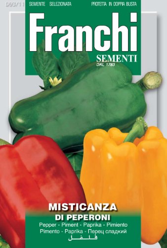 Franchi Samen für Paprika, gemischt, verschiedene Paprikaschoten von Seeds of Italy Ltd