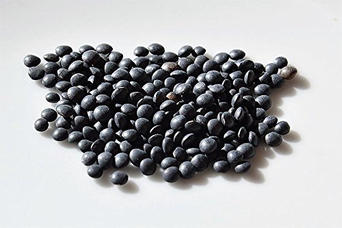 Saatgut für Hülsenfrüchte mit schwarzer Linse, 100 Stück von Seedville