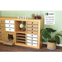 Kubby Für Kallax - 4Er Einsatz Aus Wellpappe Passend Ikea Kallax/Expedit Regal Ablagefach Büro, Bastelzimmer Ect. | 34x34x39cm Kubby Für Kallax - 4Er Einsatz Aus Wellpappe Passend Ikea Kallax/Expedit Regal Ablagefach Büro, Bastelzimmer Ect. | 34x34x39cm von SeefalkeShop