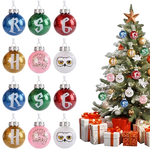 Magische Weihnachtskugeln, Kugeln mit Schnüren, zum Aufhängen für Urlaub, Party, Baumdekoration, Outdoor-Dekoration (Magie) von Seeiuua