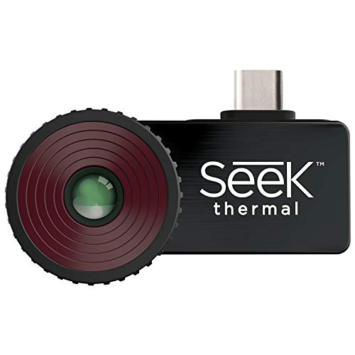 Seek Thermal CompactPRO Hochauflösende Wärmebildkamera für Android USB-C, Schwarz Compact PRO Android USB-C von Seek Thermal