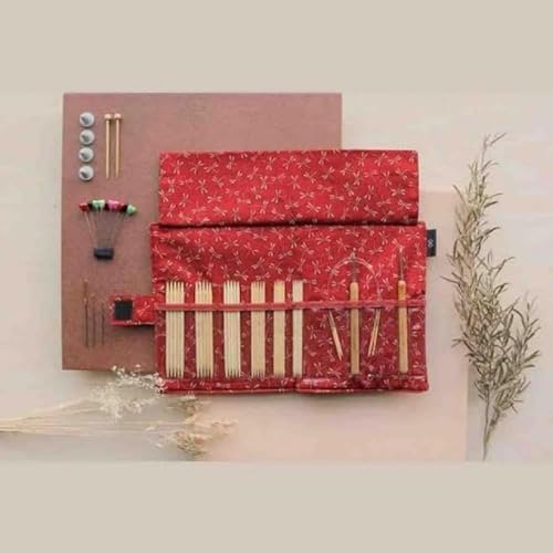 Seeknit KA57807-02 Shirotake Häkeln Haken, Gemischt, Rot, One Size von Seeknit