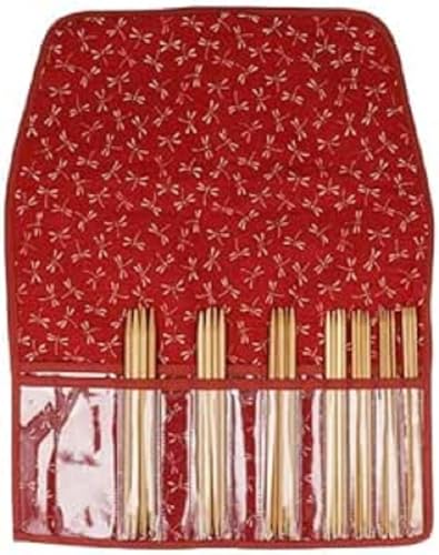 Seeknit - Seeknit Koshitsu Red (15 cm) Doppelpointiertes Nadelsatz - 1 Stück von Seeknit