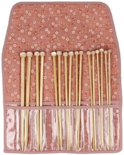 Seeknit - Seeknit Pink (23 cm) Bambus -Einzelnadel -Set - 1 Stück von Seeknit
