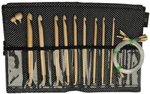 Seeknit - Seeknit Shirotake Black (14 cm) austauschbarer Häkeln Haken -Set - 1 Stück von Seeknit