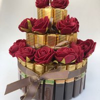 Pralinentorte 3 Stöckig, Hochzeit, Geburtstag, Merci, Gold Pralinentorte 3 Stöckig, Hochzeit, Geburtstag, Merci, Gold von SeelenZeit