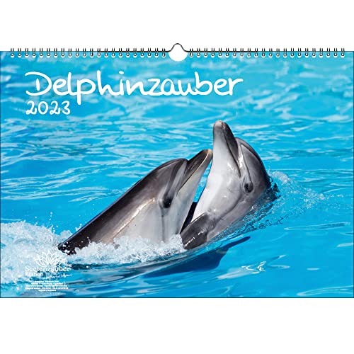 Delphinzauber DIN A3 Kalender für 2023 Delfin Delphin - Seelenzauber, mehrfarbig, KN2023-3W-0004-D-0 von Seelenzauber