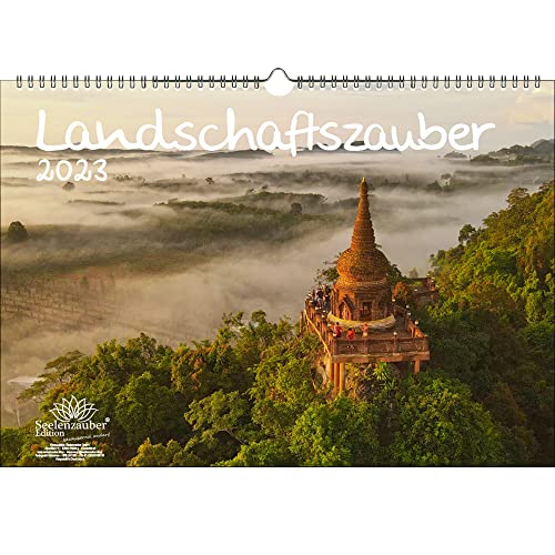 Landschaftszauber DIN A3 Kalender für 2023 Landschaften und ferne Länder - Seelenzauber von Seelenzauber
