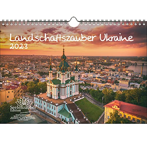 Landschaftszauber Ukraine DIN A4 Kalender für 2023 Stadt und Land - Seelenzauber, KN2023-4W-0404-D-0, mehrfarbig Landschaftszauber Ukraine DIN A4 Kalender für 2023 Stadt und Land - Seelenzauber, KN2023-4W-0404-D-0, mehrfarbig von Seelenzauber