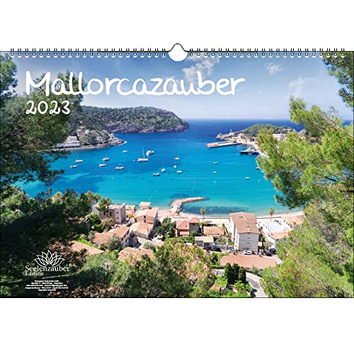 Mallorcazauber DIN A3 Kalender für 2023 Mallorca - Seelenzauber, KN2023-3W-0341-D-0, mehrfarbig von Seelenzauber