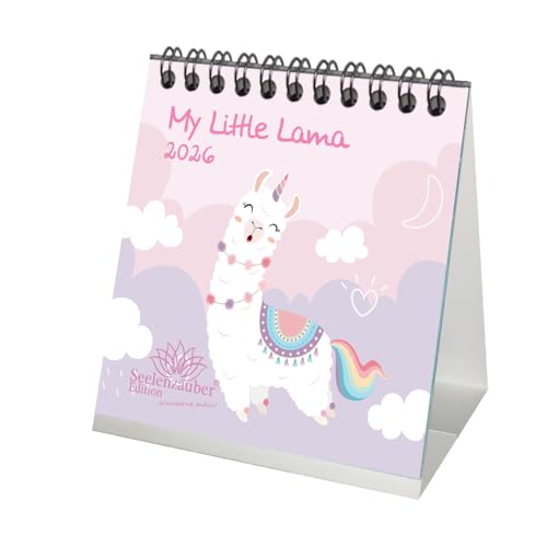 My little Lama Tischkalender 10cm x 10cm für 2026 Lama Alpaka - Seelenzauber My little Lama Tischkalender 10cm x 10cm für 2026 Lama Alpaka - Seelenzauber von Seelenzauber