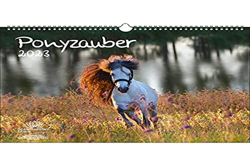 Ponyzauber DIN A3 Kalender für 2023 Pony und Fohlen - Seelenzauber von Seelenzauber