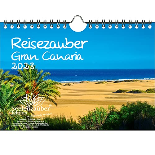 Reisezauber Gran Canaria DIN A5 Wandkalender für 2023 Kanaren - Seelenzauber von Seelenzauber