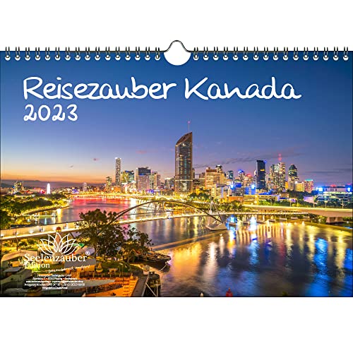 Reisezauber Kanada DIN A4 Kalender für 2023 Kanada Stadt und Land - Seelenzauber, mehrfarbig, KN2023-4W-0376-D-0 von Seelenzauber