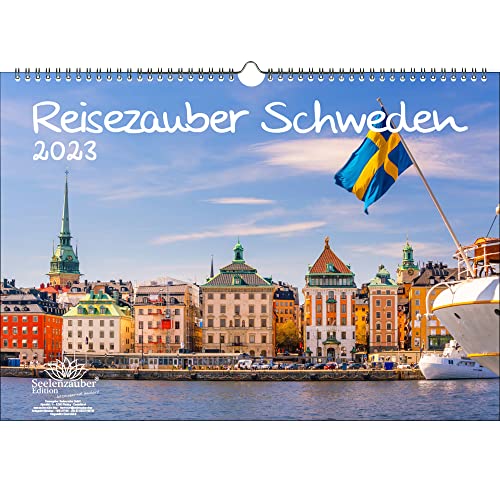 Reisezauber Schweden DIN A3 Kalender für 2023 Stadt und Land - Seelenzauber, mehrfarbig, KN2023-3W-0367-D-0 von Seelenzauber