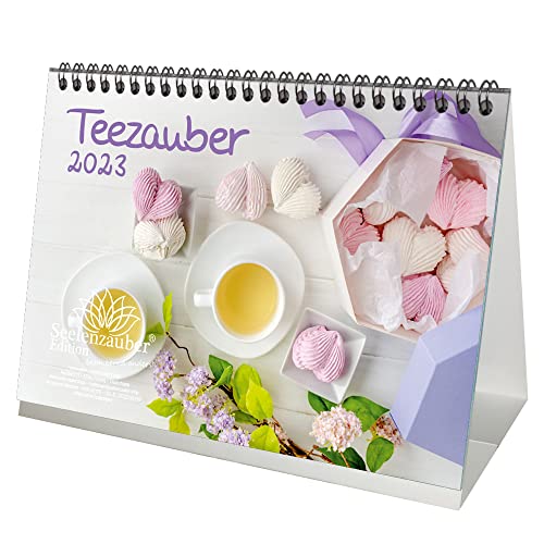 Teezauber DIN A5 Tischkalender für 2023 Tee - Seelenzauber von Seelenzauber