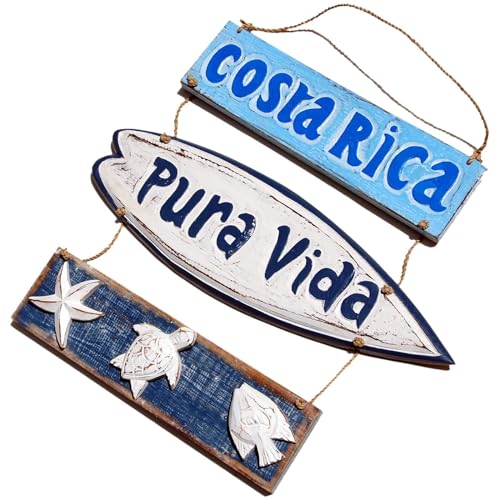SEESTERN Holzbild Wand Holz Bild 'Costa Rica Pura Vida' Delfin 40 x 33cm /2362 SEESTERN Holzbild Wand Holz Bild 'Costa Rica Pura Vida' Delfin 40 x 33cm /2362 von Seestern Sportswear