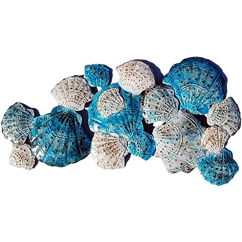 SEESTERN Shell Muscheln Metall Wand Deko Verzierung Hänge Wand Dekoration 82cm /FBA_2304 von Seestern Sportswear