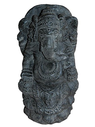 Seestern Sportswear Ganesha Garten Statue 50 cm Hindu Asia Deko Figur Steinguss für innen & außen schwarz antik /1884 Seestern Sportswear Ganesha Garten Statue 50 cm Hindu Asia Deko Figur Steinguss für innen & außen schwarz antik /1884 von Seestern Sportswear