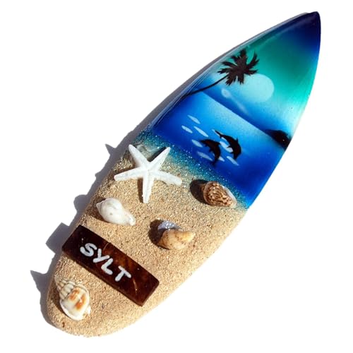 Seestern Sportswear Kühlschrank Magnet Deko Holz Surfboard 13,5 cm Airbrush Surfen Wellenreiten /DK1869_Surfboard Seestern Sportswear Kühlschrank Magnet Deko Holz Surfboard 13,5 cm Airbrush Surfen Wellenreiten /DK1869_Surfboard von Seestern Sportswear