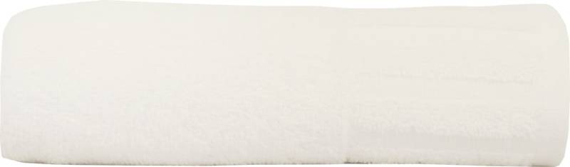 Badetuch Uni Baumwolle 100 x 150 cm creme von Seestern