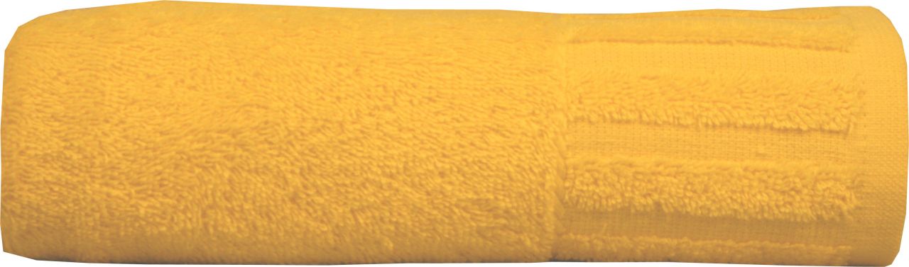 Gästetuch uni gelb, 30 x 50 cm von Seestern