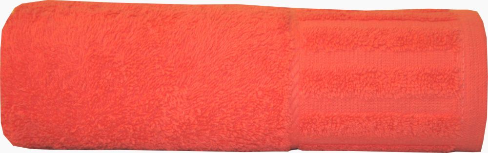 Handtuch uni rot 50 x 100 cm von Seestern