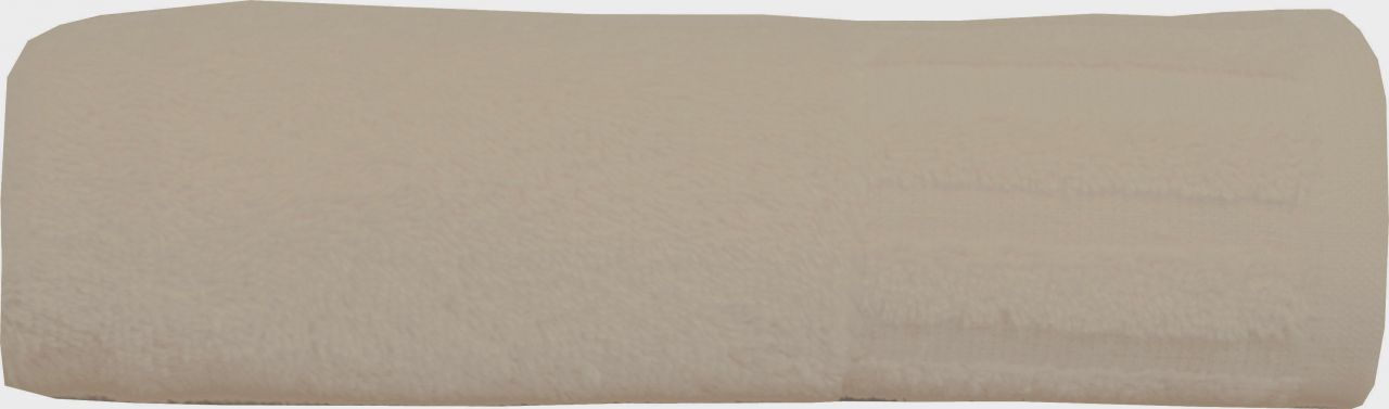 Handtuch uni taupe 50 x 100 cm von Seestern