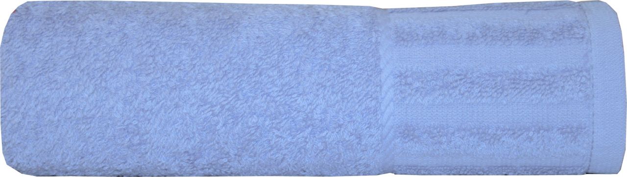 Duschtuch uni mittelblau 70 x 140 cm von Seestern