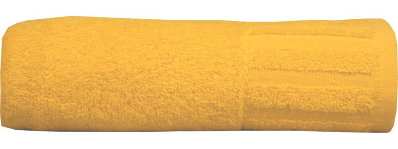 Seestern Handtücher Duschtuch uni gelb 70 x 140 cm von Seestern
