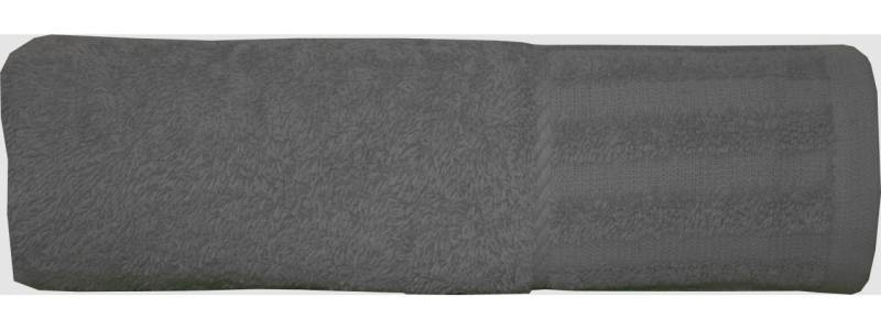 Seestern Handtücher Duschtuch uni schwarz 70 x 140 cm von Seestern