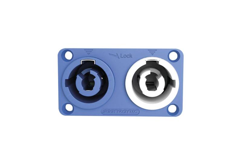Seetronic Kabelverbinder-Sortiment Seetronic Power Pro Inlet/Outlet Verriegelbarer Netzanschluss mit 20A von Seetronic
