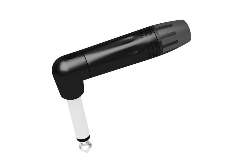 Seetronic Klinkenstecker Seetronic Jack Plug 6.3 mm Mono - 90° swes Gehäuse - swe Endkappe von Seetronic