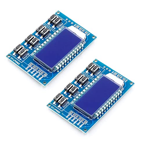 Sefdrert 2 x 3-Kanal PWM Impulsgenerator Einstellbare Frequenz Rechteckwelle Rechteckwelle Signalgenerator Modul von Sefdrert