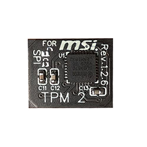 Sefdrert 2.0 VerschlüSselungssicherheitsmodul Fernbedienung Karte 12 Pin SPI TPM2.0 Sicherheitsmodul für Hauptplatine von Sefdrert