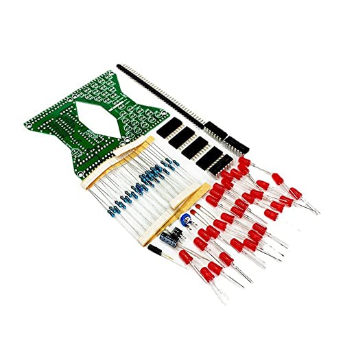 Sefdrert 30 Sanduhr-DIY-Kit, doppellagige Leiterplatten-Komponenten, Löten, Übungs-Suite, rotes LED-Licht Sefdrert 30 Sanduhr-DIY-Kit, doppellagige Leiterplatten-Komponenten, Löten, Übungs-Suite, rotes LED-Licht von Sefdrert