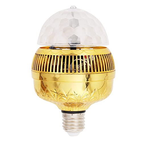 Sefdrert E27 Disco-GlüHlampe Rotierendes LED--Blitzlicht für Partys - RGB-Multi-Kristall-Disco-Blitzlicht von Sefdrert