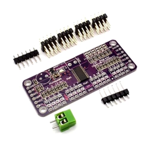 Sefdrert MCU-PCA9685 16-Kanal-Servo-Treiber 12-Bit Fm+I2C-Bus-PWM-Controller Servo-Steuermodul von Sefdrert